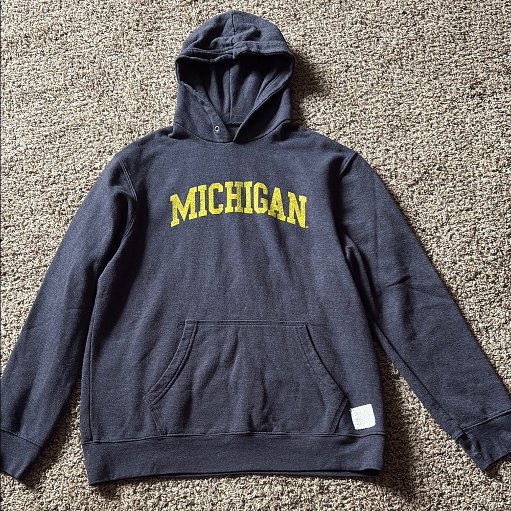 Michigan Navy Blue Hoodie